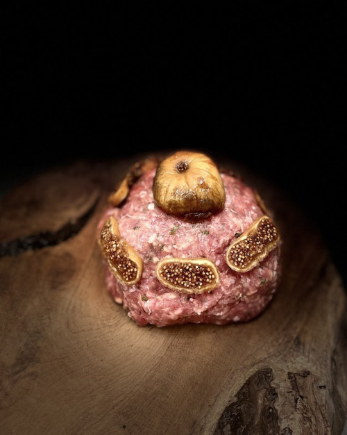 FARCE FINE AU PORTO ET AUX AUX FIGUES