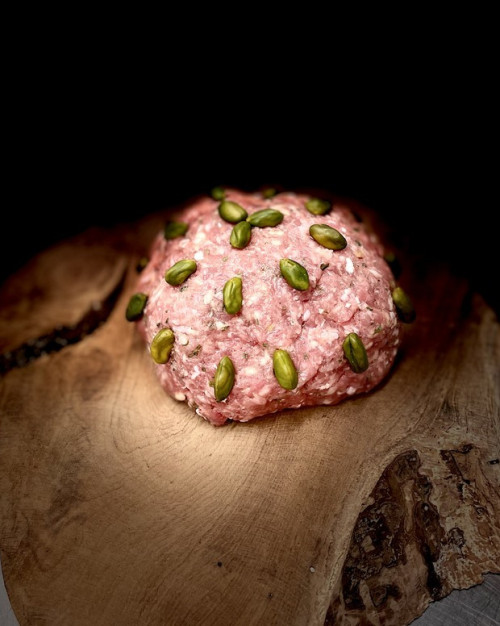 FARCE FINE AU PORTO ET AUX PISTACHES 