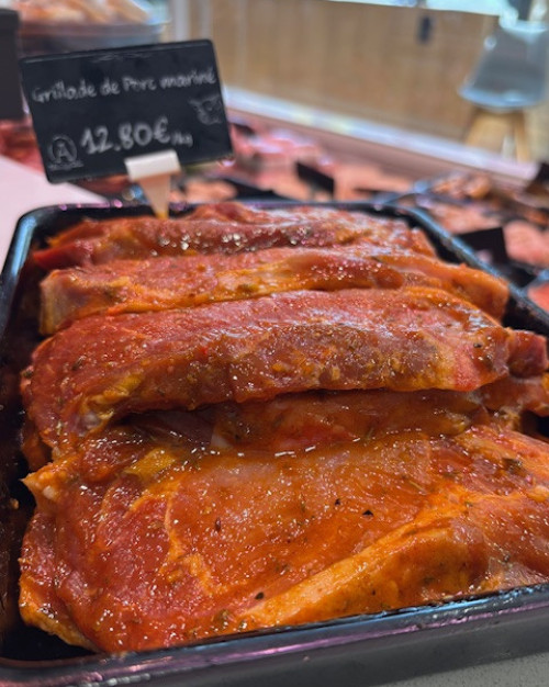 GRILLADE DE PORC MARINÉE